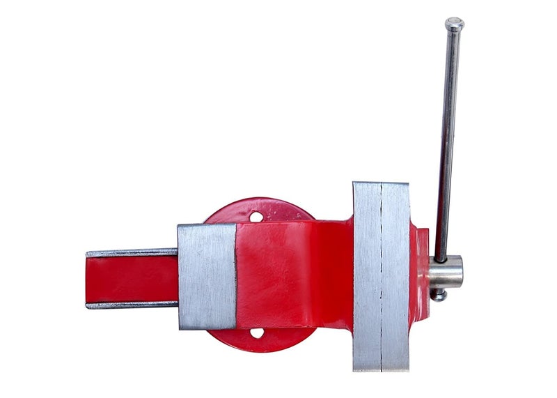Germany base 8 inches heavy professional Steel Bench Vice Fabricated 203 mm fix Base  - Image 2