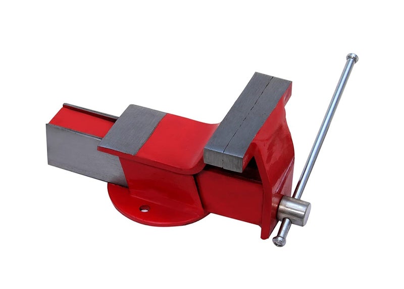 Germany base 8 inches heavy professional Steel Bench Vice Fabricated 203 mm fix Base  - Image 3