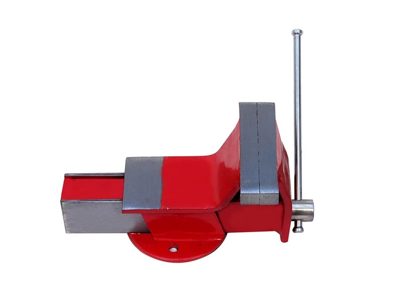 Germany base 8 inches heavy professional Steel Bench Vice Fabricated 203 mm fix Base  - Image 1