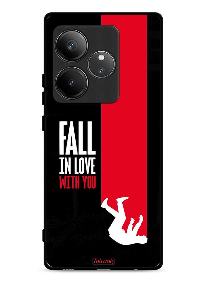 Tolwak Realme GT 6T 5G Protective Case Cover Fall In Love With You - Image 1
