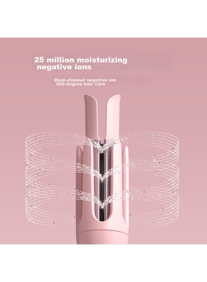 TSUYAGLA Cuiya Fully Automatic Curling Iron 32mm, Hair-friendly Negative Ion Hair Protection, Electric Automatic Curling Tool For Women, Lazy Person's Curling Tool T309-02 Pink - Image 4