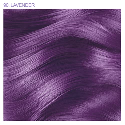 Adore Semi Permanent Hair Color - Vegan and Cruelty-Free Purple Hair Dye - 4 Fl Oz - 090 Lavender (Pack of 1) - Image 2