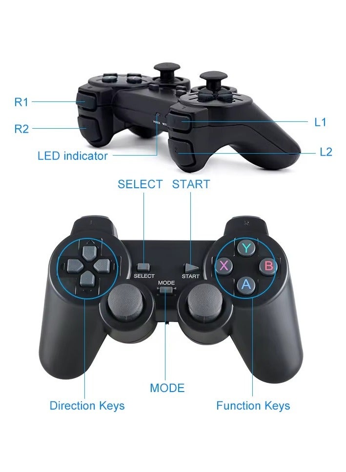 Wireless Controller for PS3 with Bluetooth - Black - Image 4