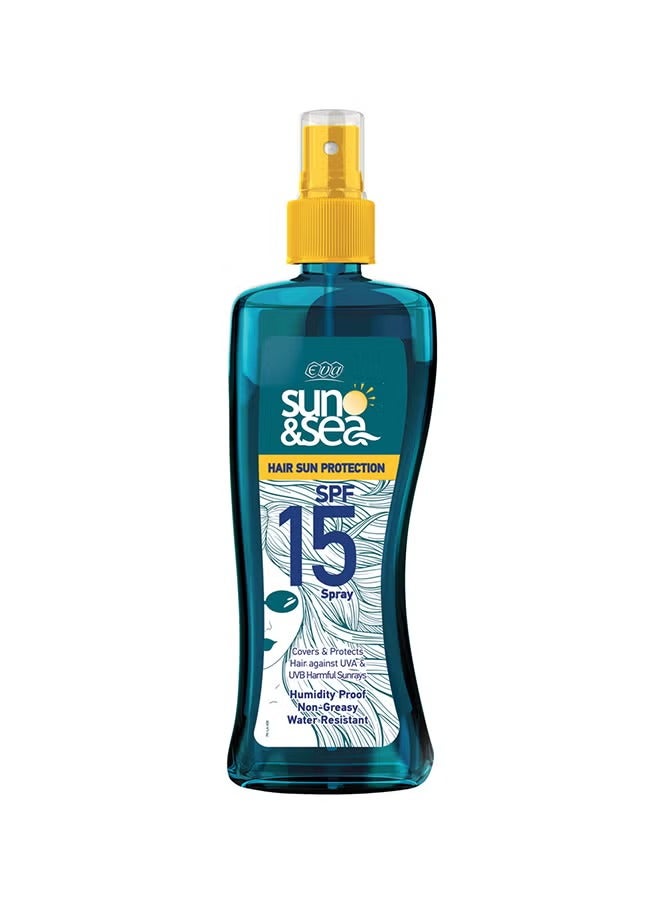 Sun & Sea Eva Hair Sun Protection Spray Liquid SPF +15 200ml