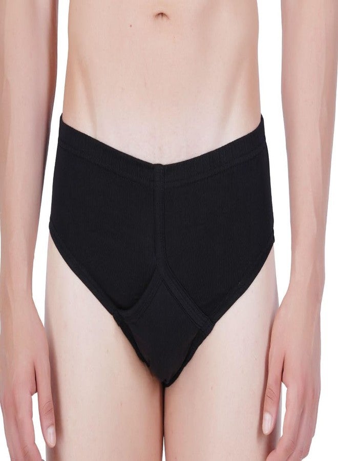 Wemyc Adult Male Incontinence Underwear-Brief Style-Bladder Control Briefs Washable And Reusable Urinary Brief For Men Cotton With Front Absorption Area(Xl) - Image 1