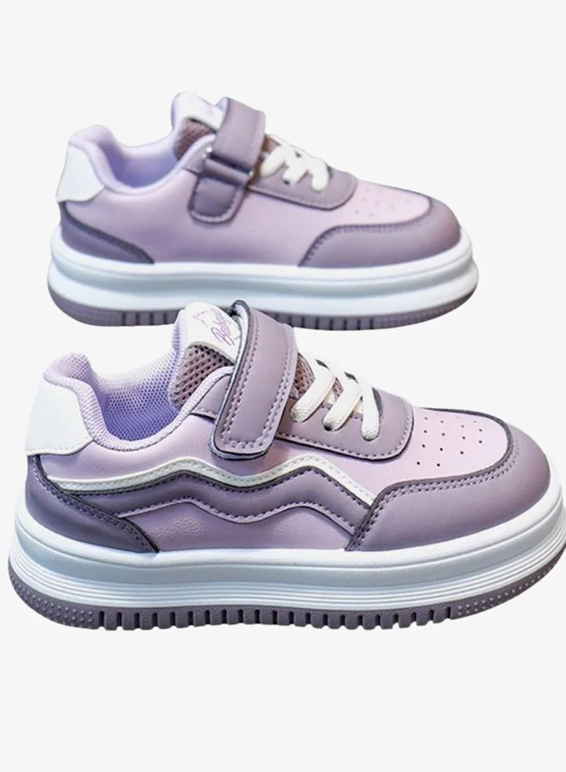 بابيا حذاء سنيكرز بشريط إغلاق لاصق