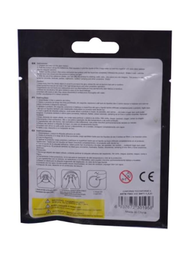 Glow Pods Heart Sticker, White - Image 2