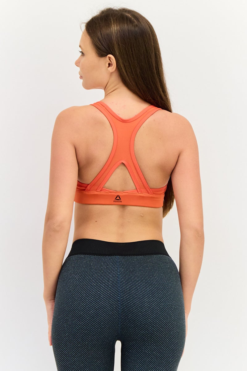 Reebok Women Sportswear Fit Running Padded Bra, Multicolor - Image 3