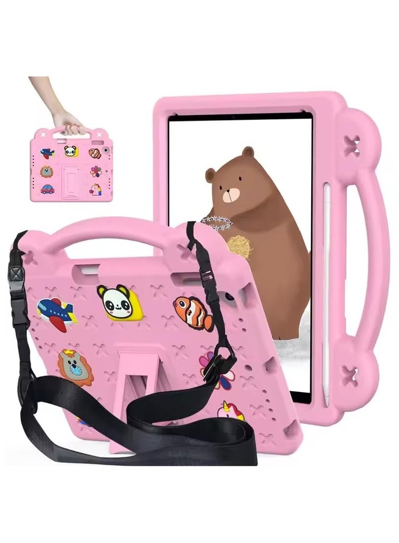 general Kids Case Compatible with iPad 11th Generation A16 2025 (11 inch)/ iPad 10th (2022) 10.9 inch, Shockproof Case with Shoulder Strap and Handle Stand For iPad 11th Gen - Image 3