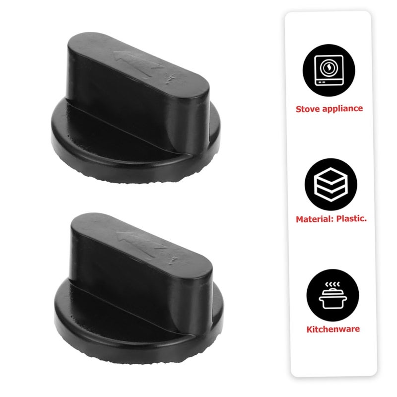 15pcs Black Plastic Gas Stove Knobs Replacement Cooker Installation Accessory - Image 4
