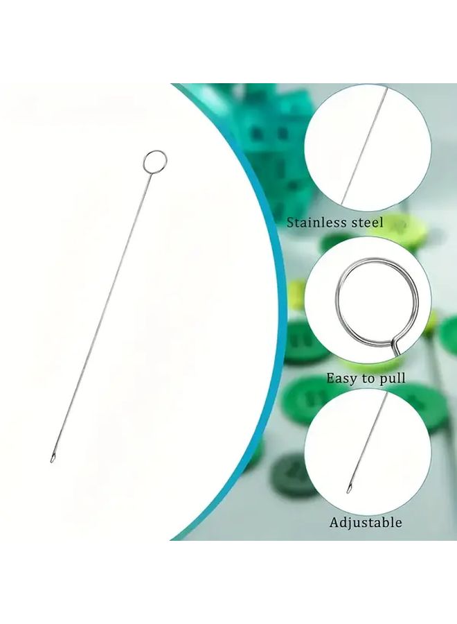 2pcs Stainless Steel Loop Turner Hooks 2 Sizes Long Short For Fabric Tube Straps Diy Sewing - Image 5