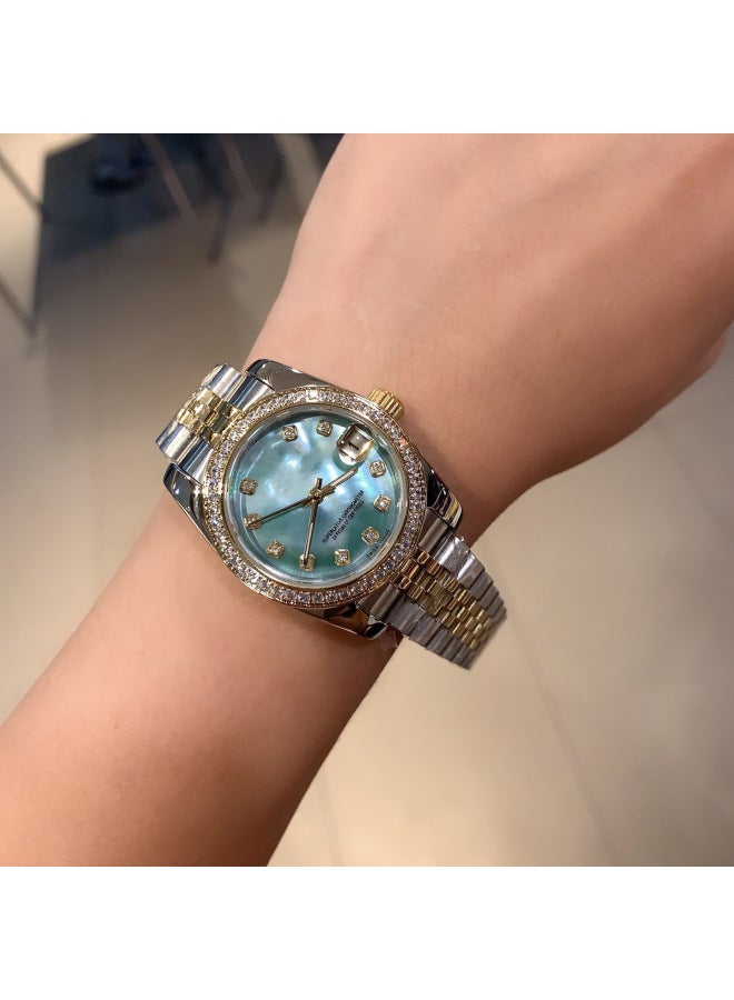 Agent Dropshipping Rolex Oyster Perpetual Datejust 31mm Swiss Quartz Women's Watch Datejust Series Olive Green Watch