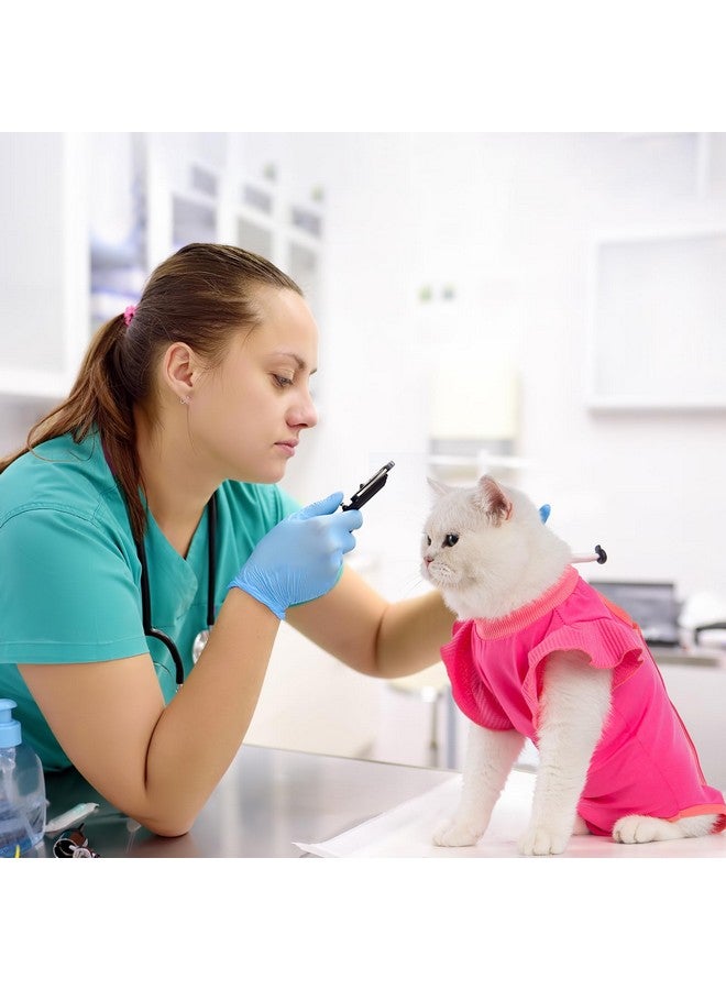 Avont Cat Recovery Suit - Post-Surgery Onesie for Cats, Alternative to Cone of Shame, Protective Spay Suit for Female Kitten, Ideal for Healing and Skin Conditions -Magenta(L) - Image 2