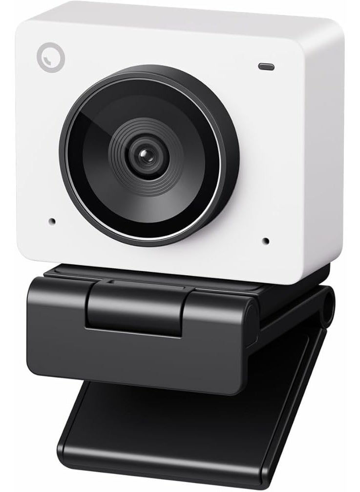 OBSBOT Meet SE 1080P 100FPS Webcam for PC, AI Framing Streaming Camera with 1/2.8" Sensor, Beauty Mode, Gesture Control, DOL HDR, Web Camera for Desktop Computer, Laptop, Gaming, Meeting (Cloud White) - Image 1