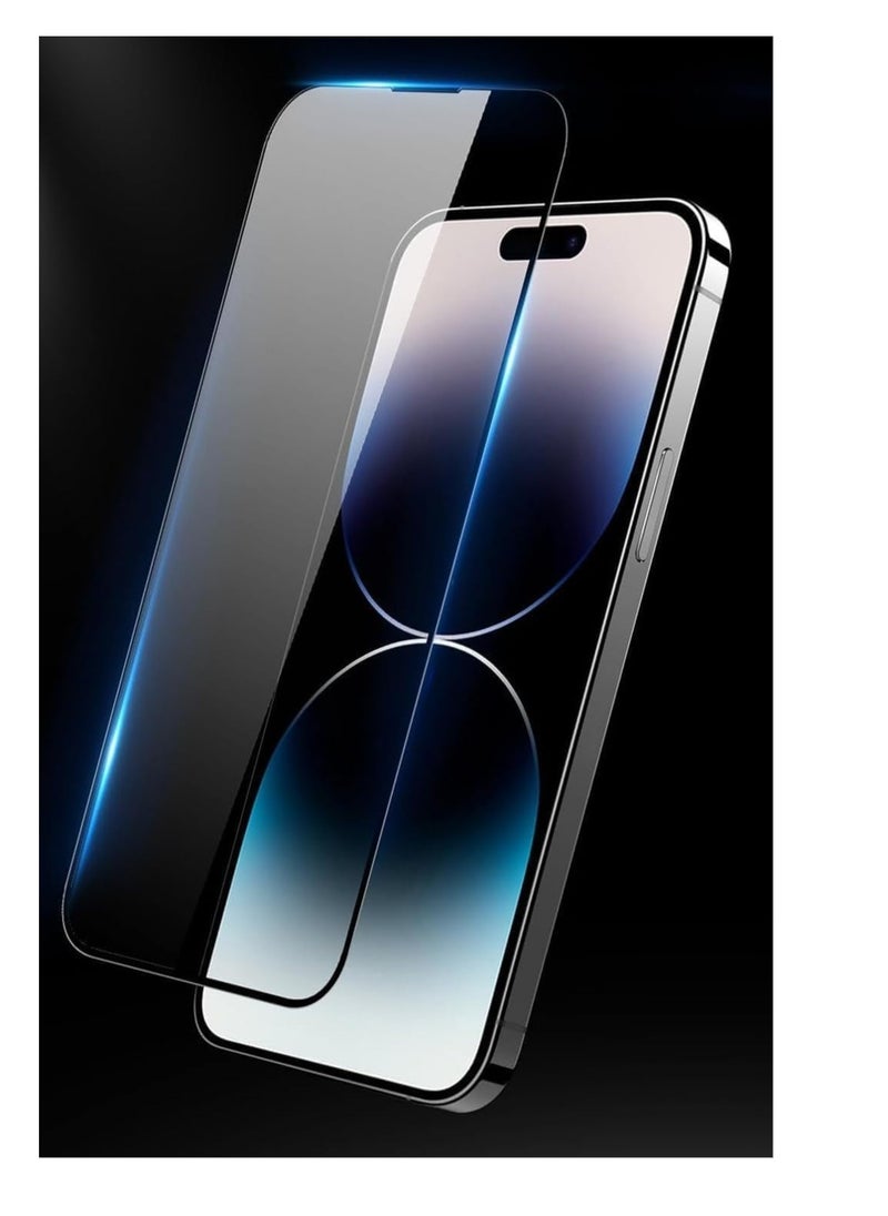 Screen Protector for iPhone 15 Pro 6.1 Inch, Full Glue Edge to Edge Screen Protector for iPhone 15 (2023)