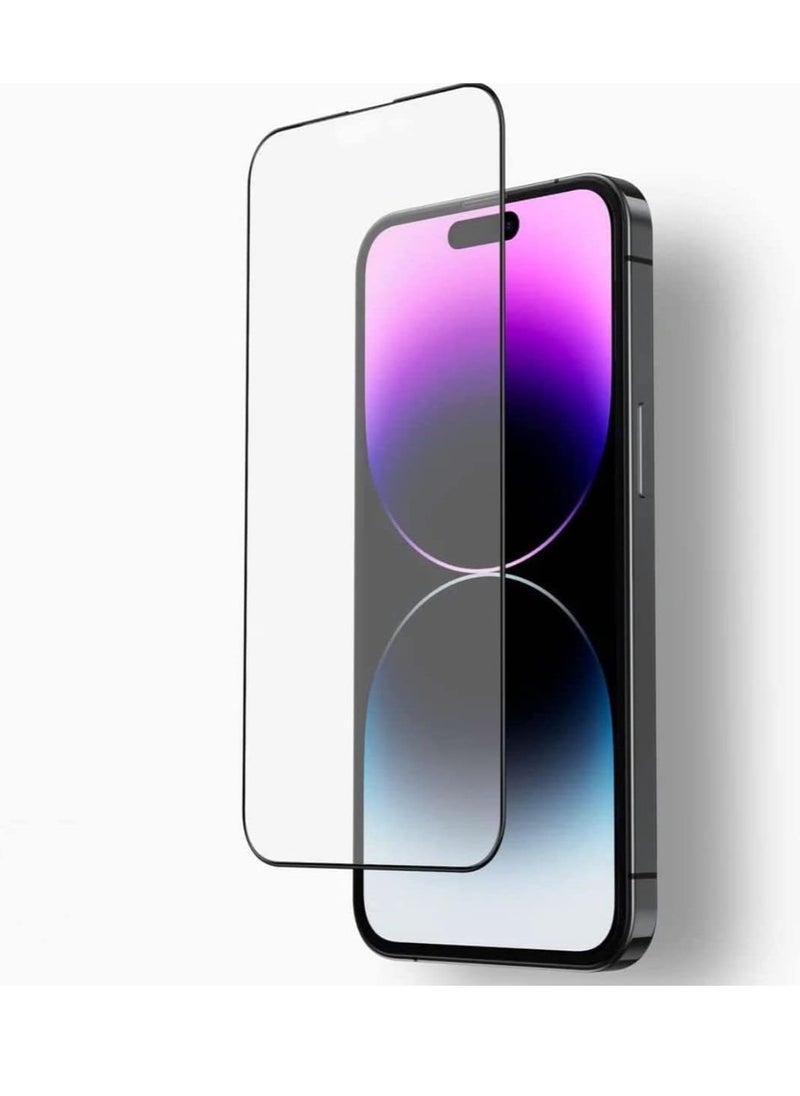 Screen Protector for iPhone 15 Pro 6.1 Inch, Full Glue Edge to Edge Screen Protector for iPhone 15 (2023)