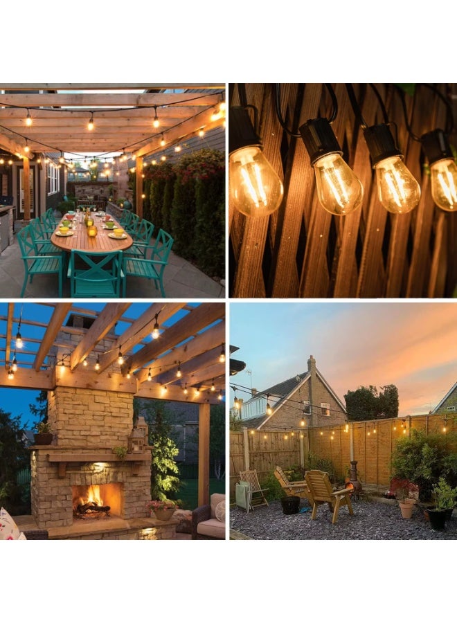 Led 5m string lights / 8 large LED bulbs - Ramadan, Eid, celebrations and special occasions decorations - Waterproof - Image 2