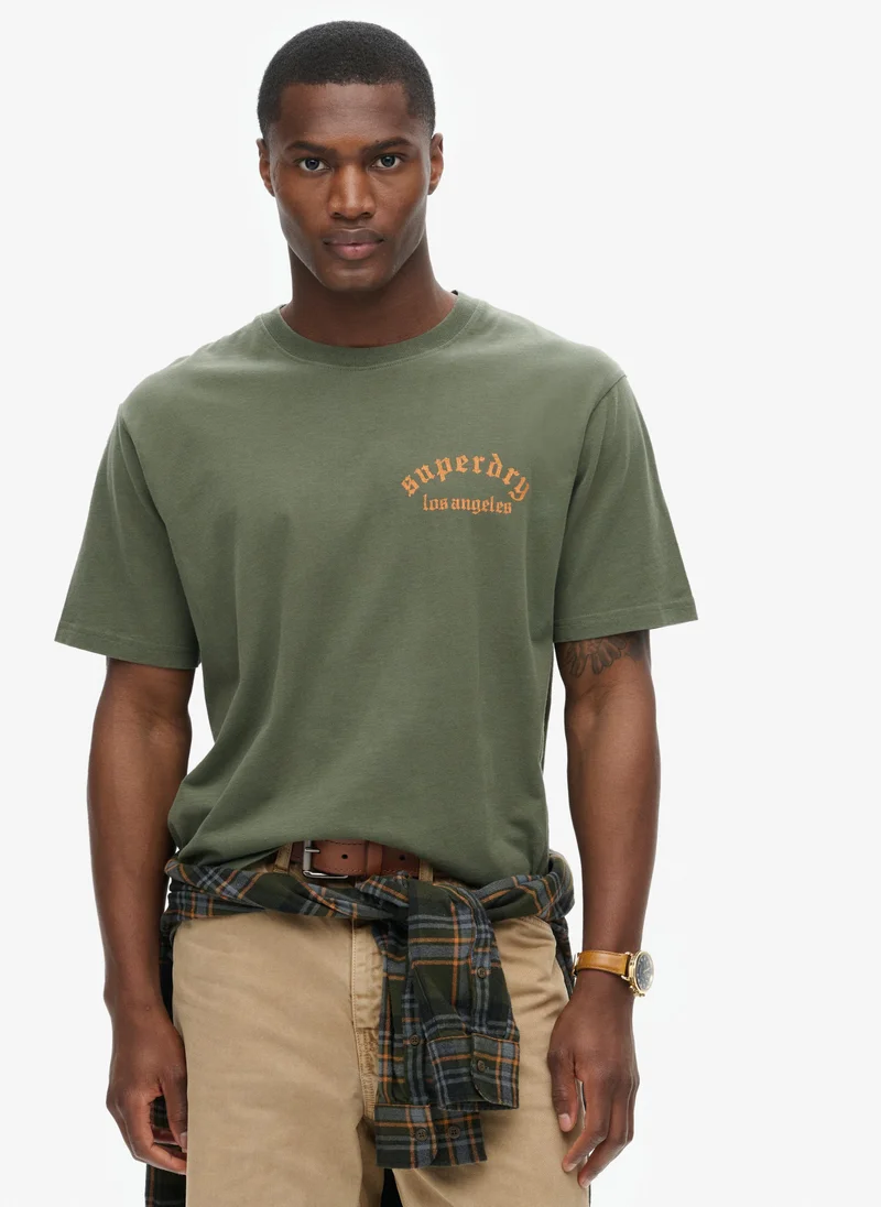 Superdry Tattoo Back Graphic Loose Tee