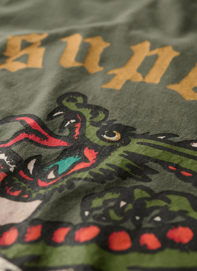 Superdry Tattoo Back Graphic Loose Tee