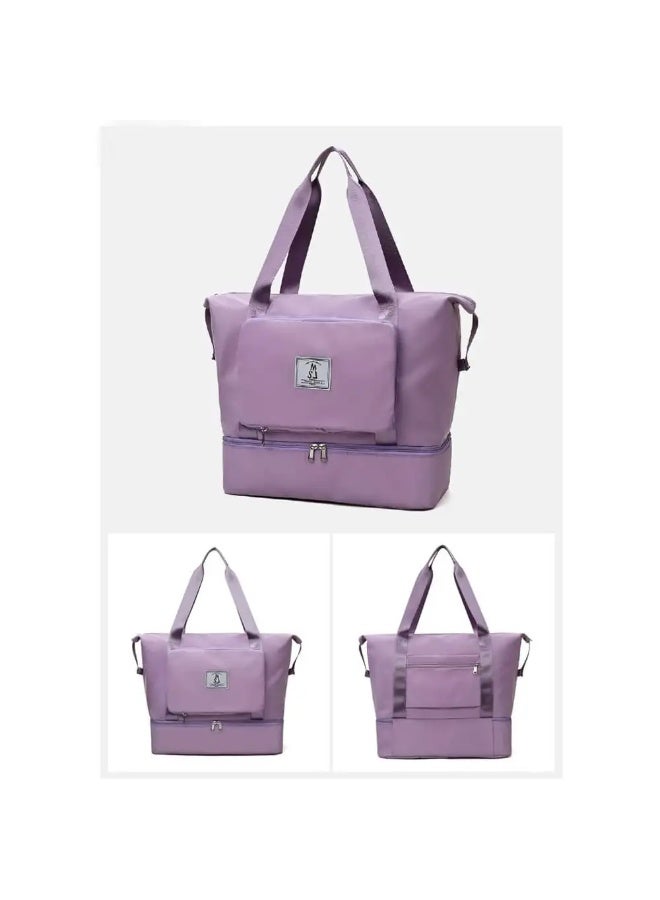 شنطة سفر دفل سايكساناند مقاومة للماء قابلة للطي، كبيرة - Image 1