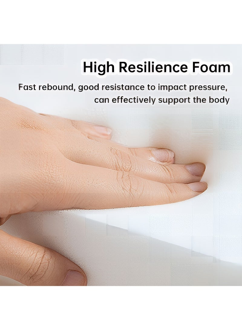 Taimi Modern Sofa Scandinavian Style with Supportive Back Cushion, Comfortable Wide Seat and Soft Armrest High Quality for Living Room, Bedroom, Office and Salon, Sofa 2-Seater Beige - 150CM - Image 5