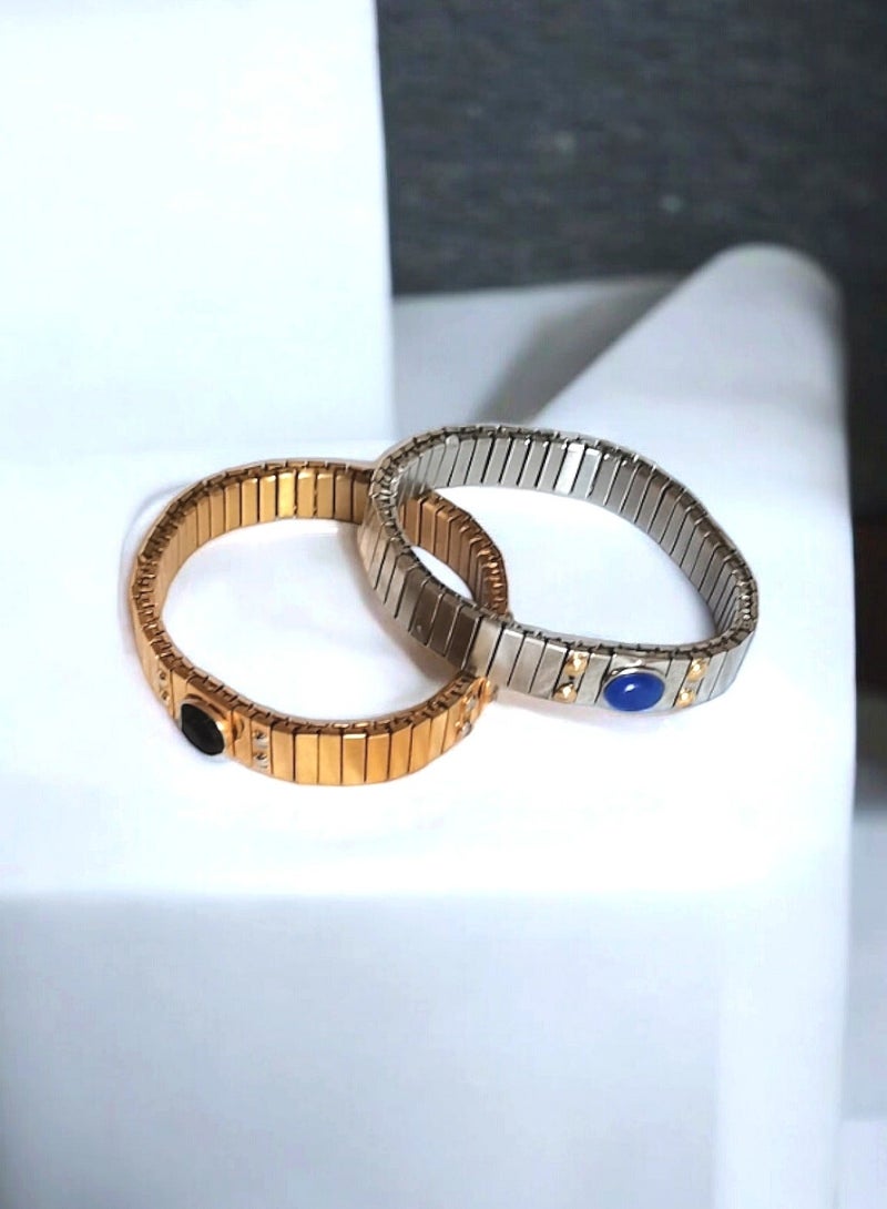 سوارين قابلين للتمدد يناسب جميع مقاسات اليد - Image 4