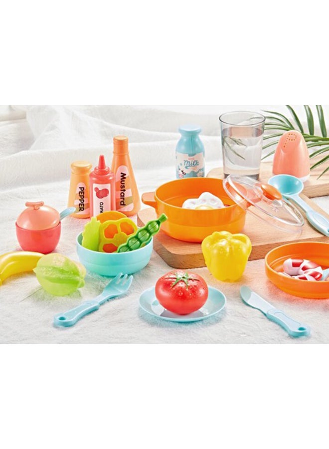 طقم مطبخ إلكتروني عصري مكون من 42 قطعة 45.5x22x63سم - Image 5