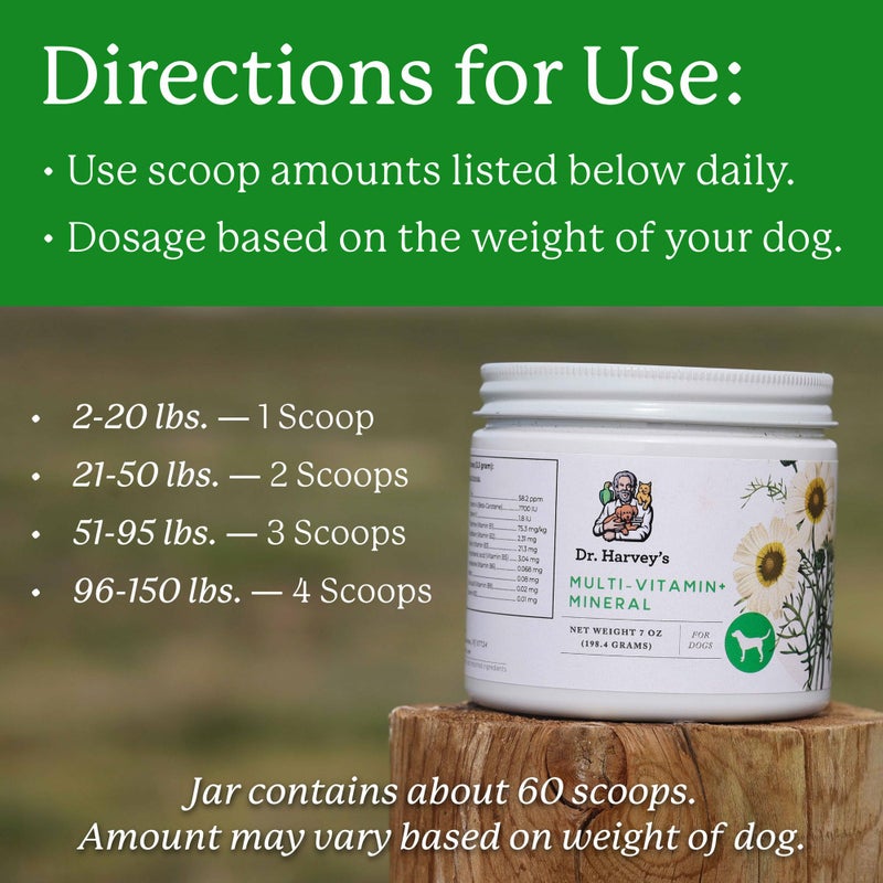 Dr. Harvey's Herbal Multi-Vitamin and Mineral Supplement for Dogs (7 Ounces) - Image 4