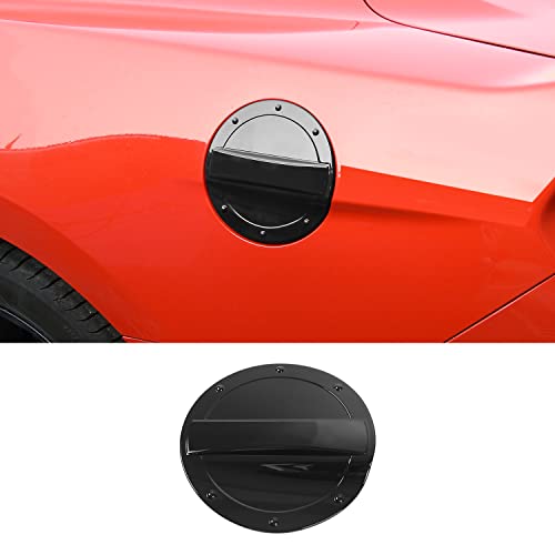 Jimen غطاء خزان الوقود لجيمين متوافق مع فورد موستانج 2015-2022 (أسود) - Image 1