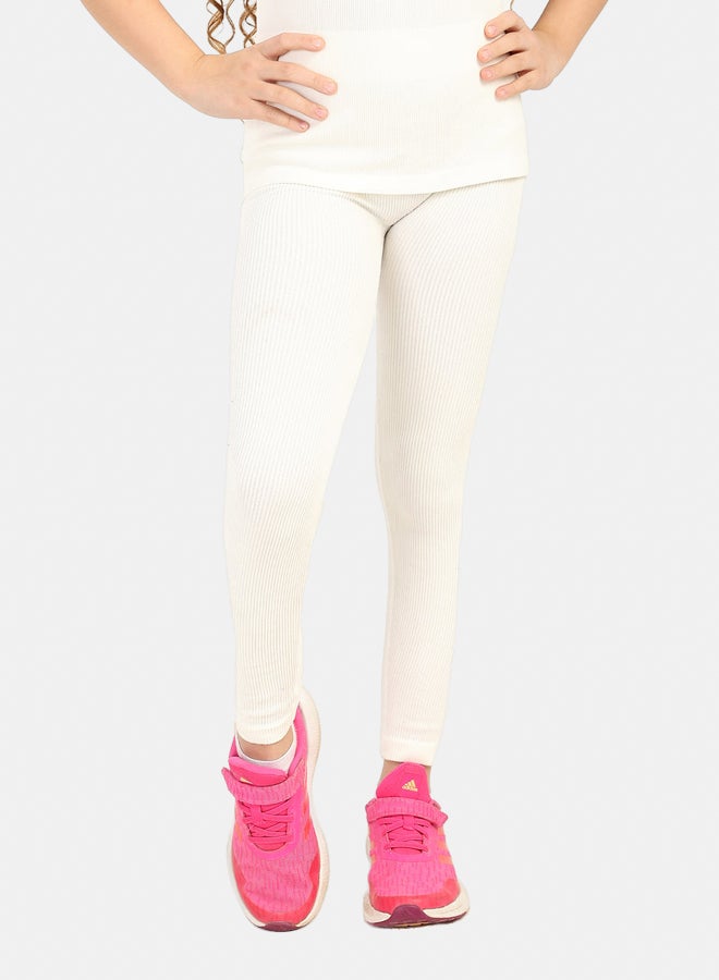 Carina Girly Ribbed Leggings - Image 1