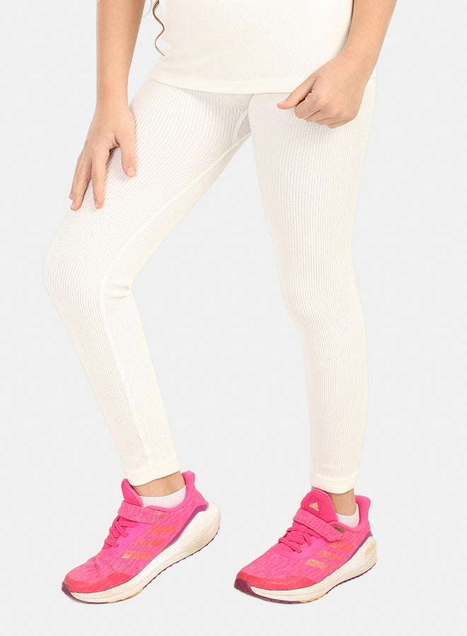Carina Girly Ribbed Leggings - Image 2
