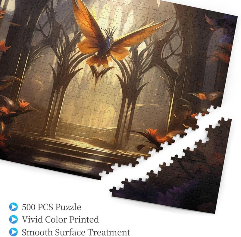 Phayah Luan Bird 500 Piece Jigsaw Puzzle For Adults Home Decor Gift 20 4 X 15 Inches - Image 3