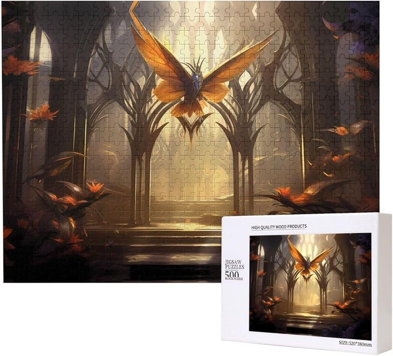 Phayah Luan Bird 500 Piece Jigsaw Puzzle For Adults Home Decor Gift 20 4 X 15 Inches - Image 1