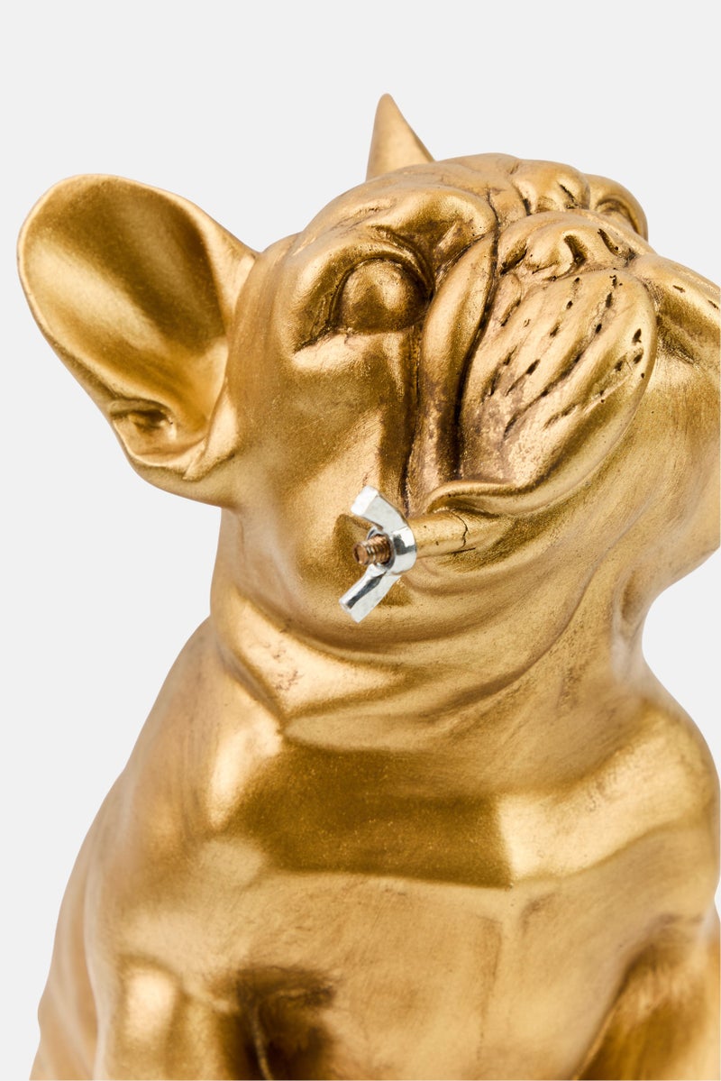 Nanette lepore French Bulldog With Balloon Figurine, Gold  - Image 4