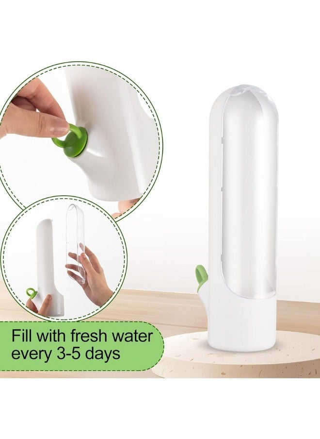 Generic Herb Saver, Herbs Keeper for Refrigerator, Cilantro Storage Containers, Fridge Organizers and Storage, Herb Saver Pod Keep Fresh & Green Vegetables, Mint, Parsley, Asparagus  - Image 2