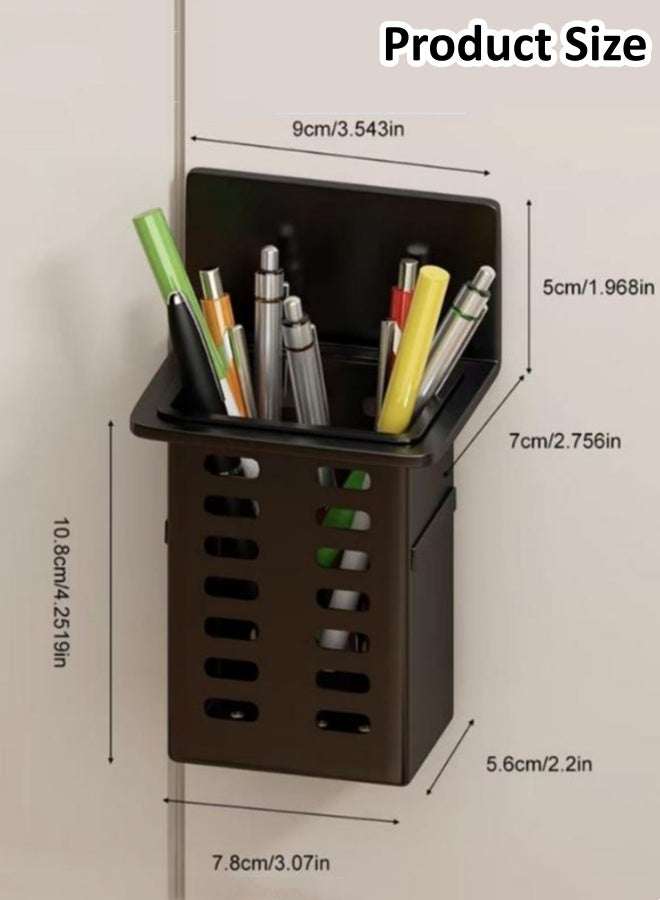 oldlaiben 3Packs Toothbrush Holder, Multi-Purpose Hanging Bracket Bathroom, Kitchen & Vanity Storage Shelf Countertop Organizer for Toothbrush, Utensils & Makeup Brushes & Stationery - Image 2