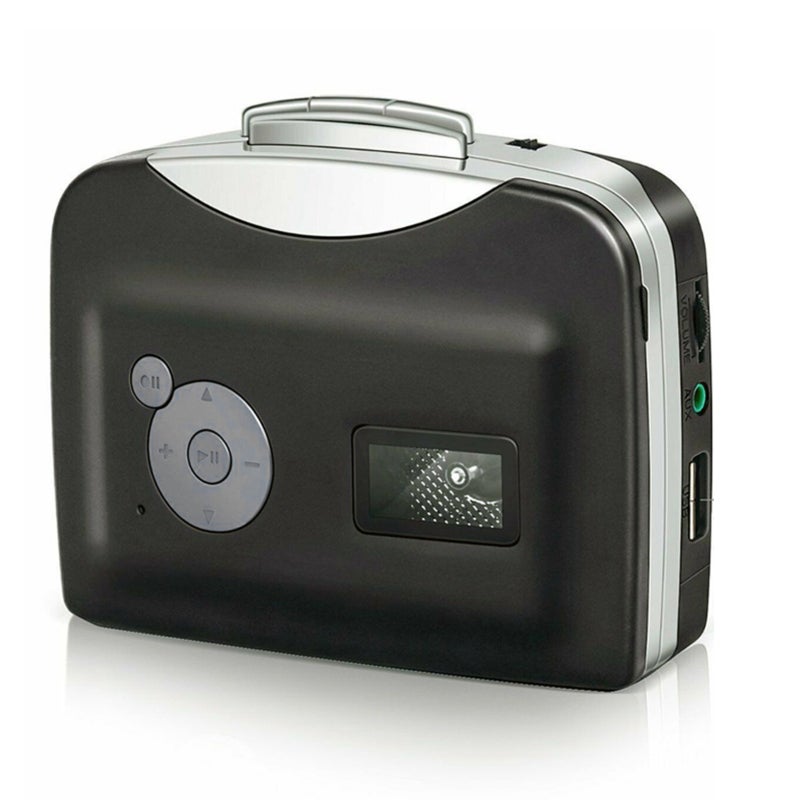 Ezcap Cassette To MP3 Converter Portable Tape To MP3 Without Computer - Plug And Play USB Cassette Digitizer With Playback For Retro Music Lover - Image 2