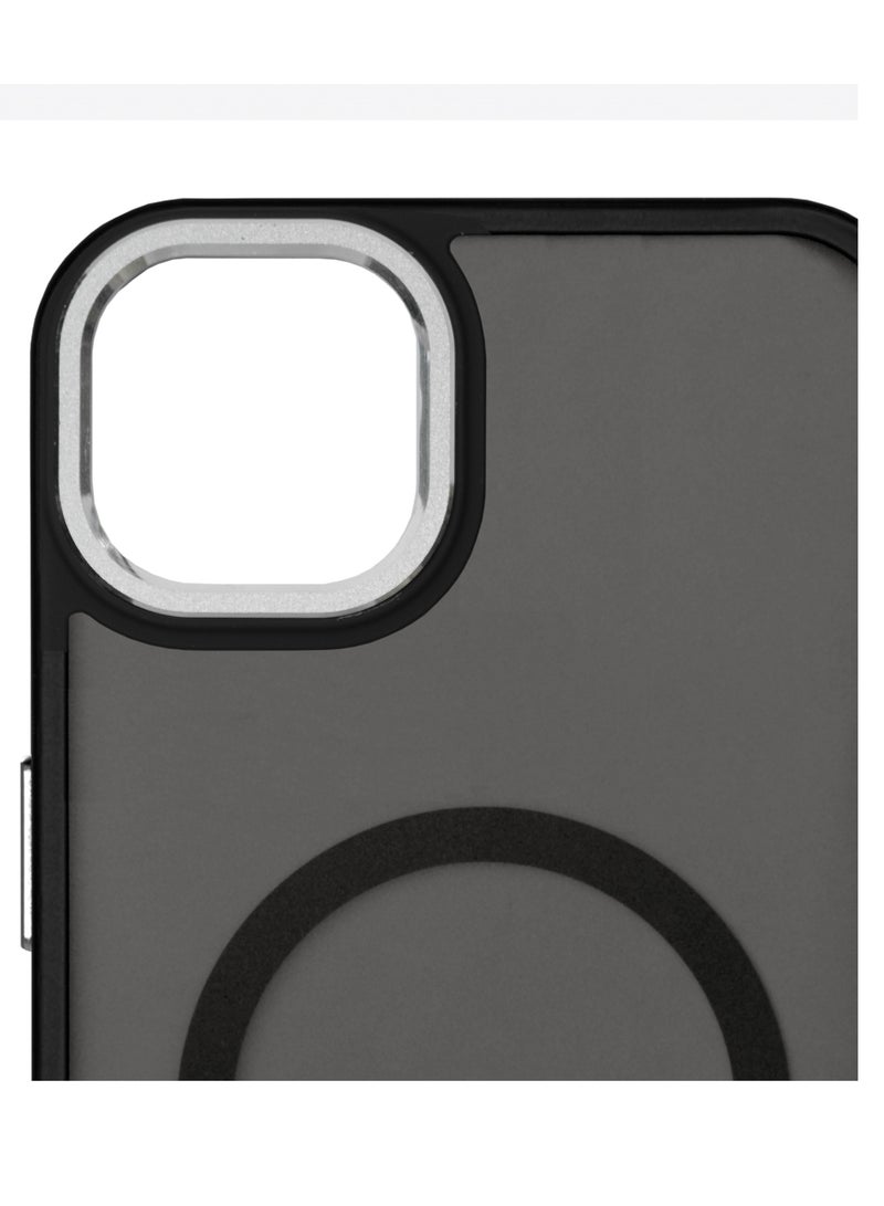 ELLAGECASE حافظة أنيقة لهاتف آيفون 14، حماية قوية للكاميرا، مضادة للصدمات، حماية معززة، متوافقة مع ماغسيف والشحن اللاسلكي - Image 2
