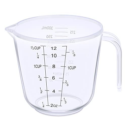 DOTINGHUX Measuring Cup, 1 ½ Cup, Clear - Image 4