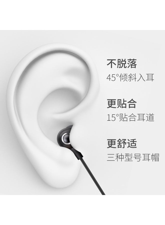 Neutral Wired Headset In-ear Mobile Phone Computer Monitor Sound Card Sport Typec Earplugs For Huawei Apple - Image 2