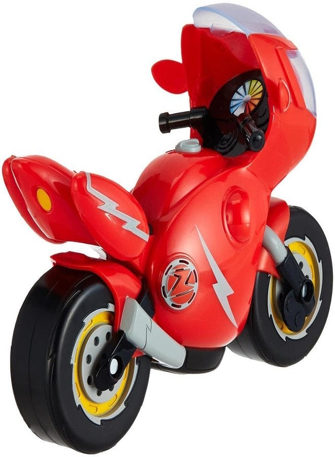 Ricky Zoom Toy Motorcycle with Light and Sounds, Red for Boys,girl - Image 3