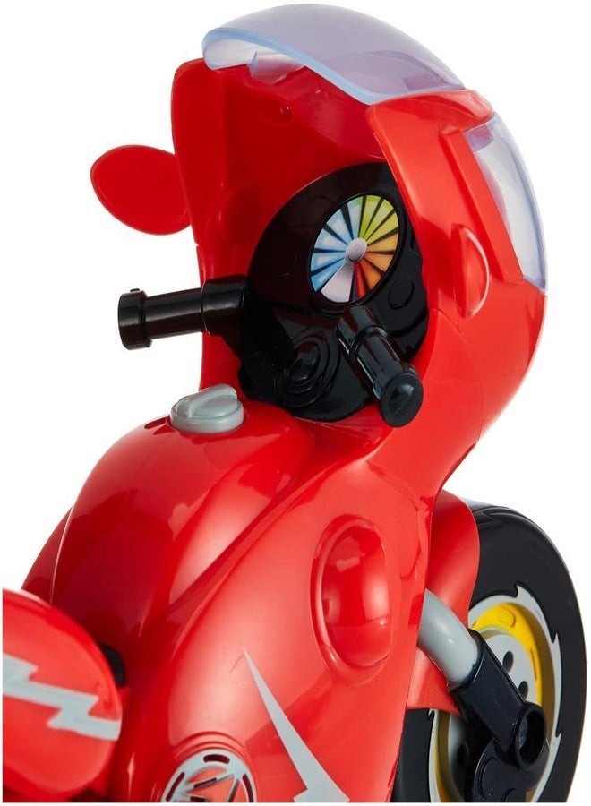 Ricky Zoom Toy Motorcycle with Light and Sounds, Red for Boys,girl - Image 4