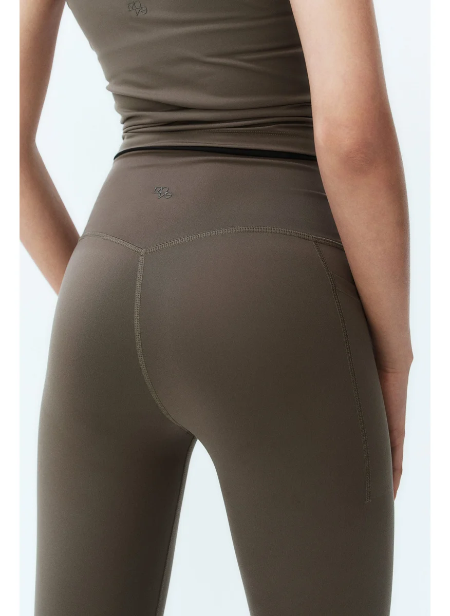 H&M Drymove Pocket-Detail Sports Tights