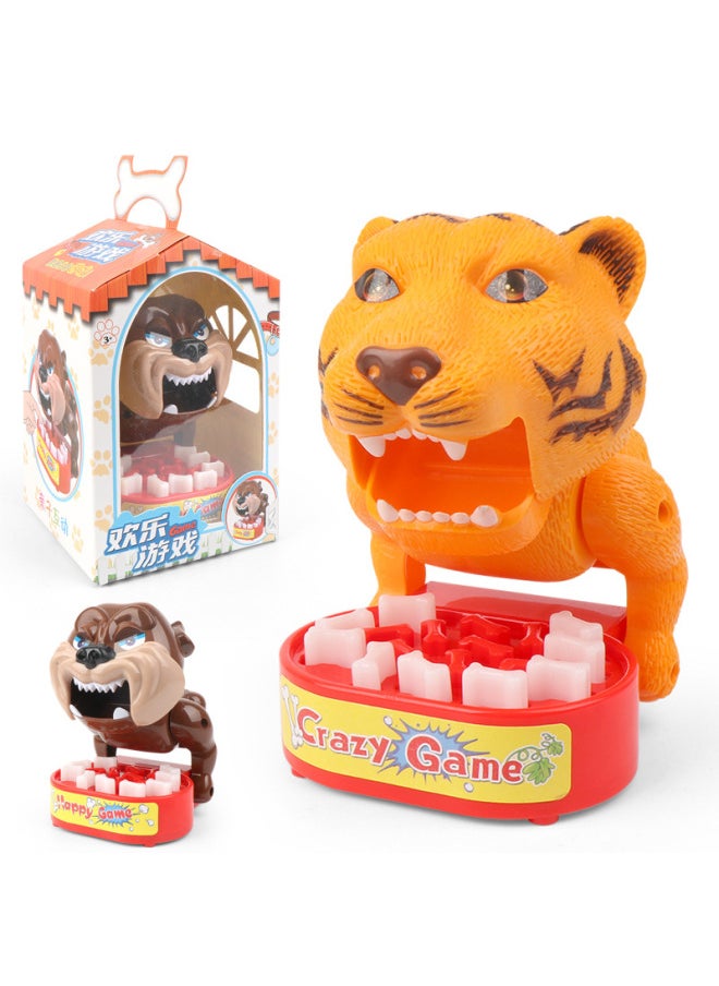 Generic - Creative Interactive Tricky Desktop Game Toy Bite Hand Tiger Bite Finger Fun Dog Beware Dog Steal Bone Dog-Color:Finger-biting Fun Dog - Image 1
