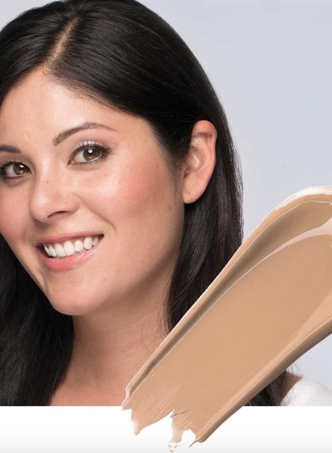 Juice Beauty PHYTO-PIGMENTS Flawless Serum Foundation - Sand | Skin-Perfecting + Age-Defying Serum in One | Plant-Derived Phyto-Pigments -1 fl oz - Image 2