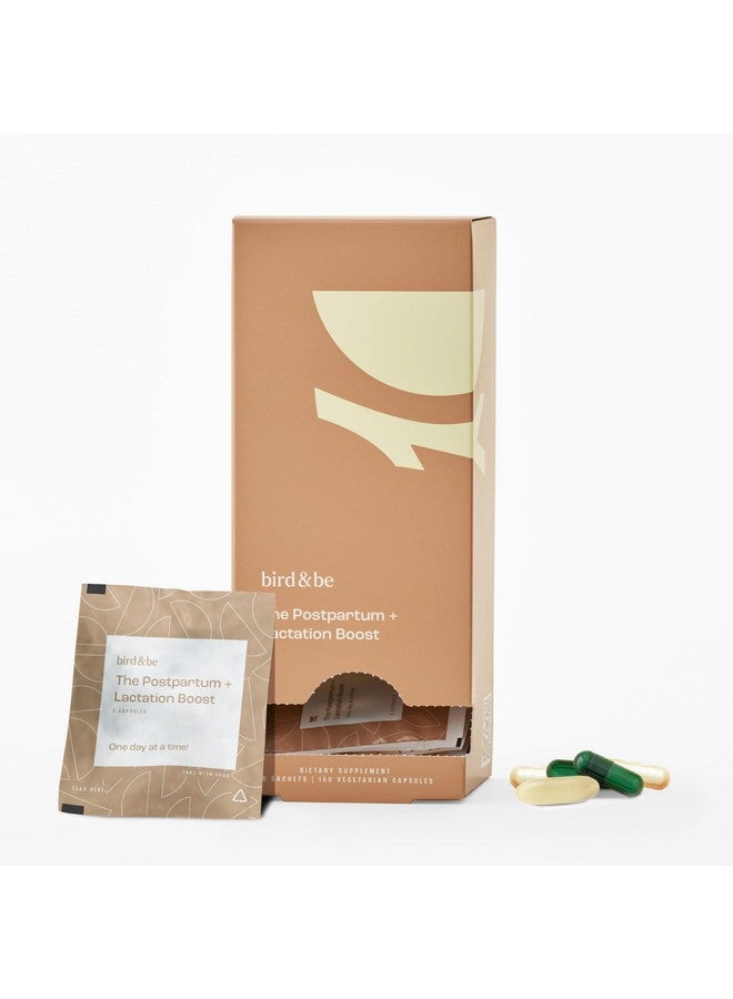 ما بعد الولادة مع تعزيز الرضاعة - فيتامينات لدعم الهرمونات، التعافي وإمداد الحليب للرضاعة الطبيعية - تشمل DHA (أوميغا-3)، الحديد، الكولين، B12 - إمداد لمدة 30 يومًا (مؤهل لـ HSA/FSA) - Image 1