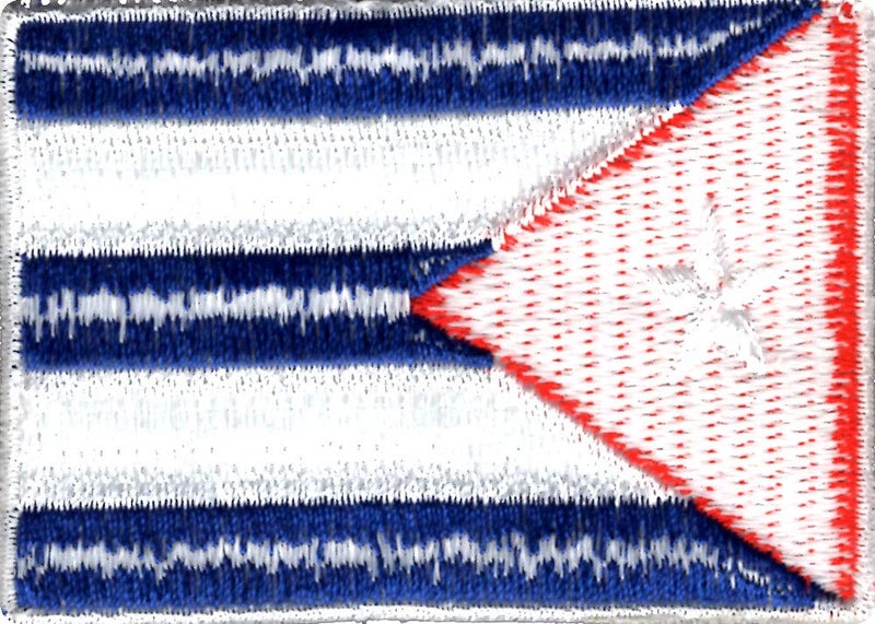 Generic Cuba Flag Applique Embroidered Sweing Patch Suitable for Jackets, Bags, T-Shirts, Jeans, Pants, Outdoor Clothing ; Size: 7cm x 5cm ; Imported from Malaysia (1 Piece).  - Image 2