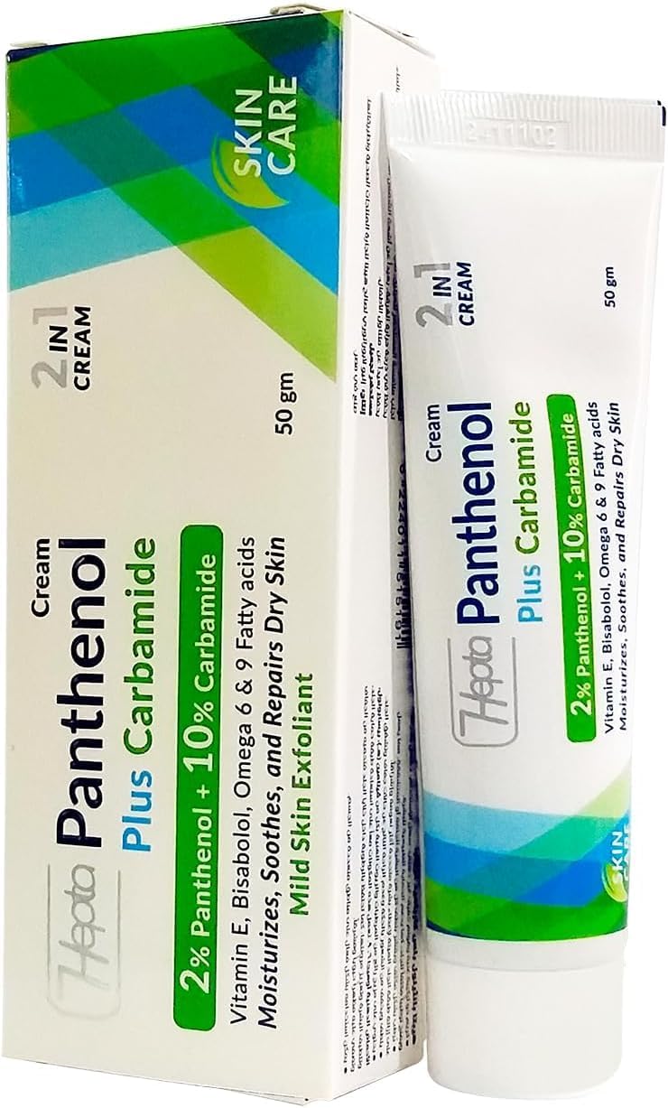 hepta Cream Panthenol Plus Carbamide 50g - Image 1