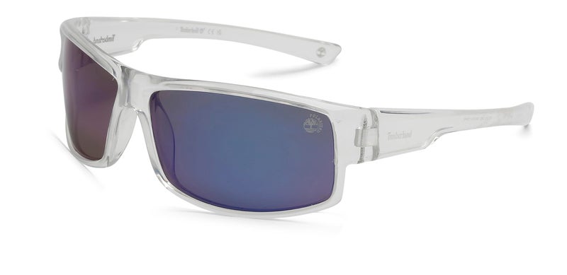 Timberland Men's Sunglasses, Crystal/Smoke Polarized - Image 1