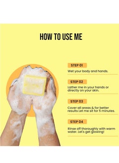 GHAR SOAP GHAR SOAPS Kojic Acid 2% Soap with Niacinamide | For Pigmentation, Sun damage, Brightening Underarm & Reduces Dark Spot | Soap for Men & Women | Suitable for All Skin Types |(Pack of 2) (100 g x 2)  - Image 4